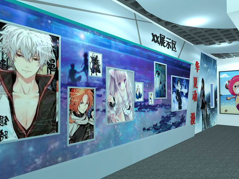 動漫展廳空間展陳設計——創(chuàng)意與技術的完美融合