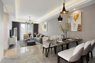 97平北歐極簡(jiǎn)二居 亞新樣板間的百平米裝修典范實(shí)景賞析